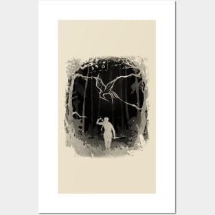 Hunger Games Woods - Black Yellow Posters and Art